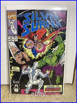SILVER SURFER #58 vol 3 (Marvel Comics, 1991) DEFENDERS VF/NM