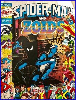 SPIDER-MAN & ZOIDS (Volume 2) Complete Set Issue 1 50 all with free gifts