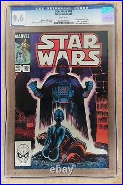STAR WARS #80 CGC 9.6 WP NM+ Marvel Comics 1984 Darth Vader Cover Jedi (vol 1)