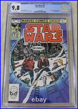 STAR WARS vol. 1 (1977) #72 CGC 9.8 Bossk & IG-88 appearance (Marvel Comics)