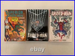 SUPERIOR SPIDER-MAN Vol #1 2 3 Lot Marvel Comics Hardcover NM 2013