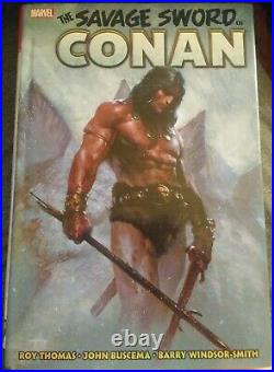 Savage Sword of Conan Omnibus Vol 1 Barry Windsor-Smith, Unread, Rare and OOP