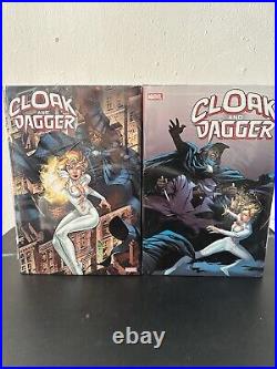 Sealed OOP Cloak and Dagger Marvel Omnibus Volume 1 and 2 HC