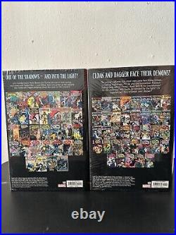 Sealed OOP Cloak and Dagger Marvel Omnibus Volume 1 and 2 HC