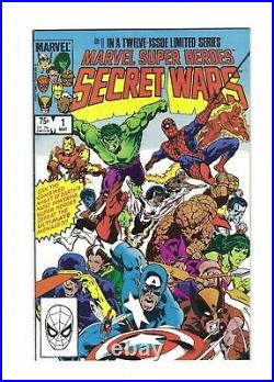 Secret Wars #1-#12 vol. 1, #8, Complete High Grade Set, 9.0 VF/NM avg, Marvel