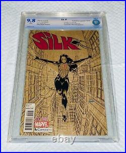 Silk #1 VOL 1 ComicsPro Dave Johnson Sketch Variant! CBCS 9.8 M+ (1 Per Store)