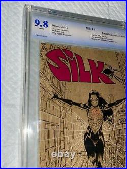Silk #1 VOL 1 ComicsPro Dave Johnson Sketch Variant! CBCS 9.8 M+ (1 Per Store)