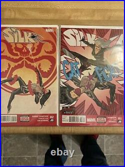 Silk Comic Book Collection CBCS Graded Amazing Spider Man 4 Signature Vol 1,2,3