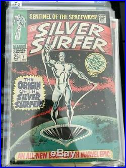 Silver Surfer #1 Vol 1 Origin of the Silver Surfer 1968 Marvel Comics SS VG
