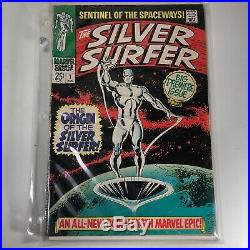 Silver Surfer #1 Vol 1 Origin of the Silver Surfer Issue 1968 Marvel