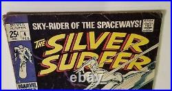 Silver Surfer #4 Marvel Vol 1 Beautiful Classic Cover Thor vs Surfer Cover