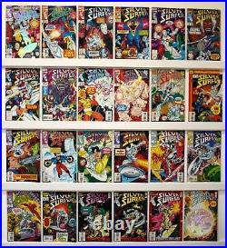 Silver Surfer Vol 3 Lot of 144 UNREAD comics VFNM See Issue #'s below STRAIGHT