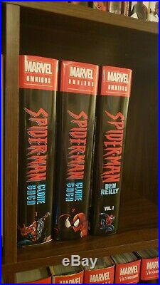 Spider-Man Clone Saga Vol 1 + 2 & Ben Reilly Vol 1 Omnibus Marvel HC. OOP. RARE
