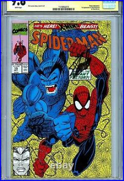 Spider-Man Vol 1 15 CGC 9.8 SS X2 Stan Lee Larsen 1st Masterblaster Powerhouse