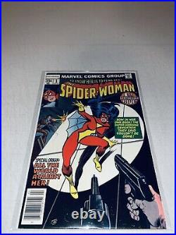 Spider-Woman 1 VF/NM 5 Book Lot Marvel! 1st Issue Vol. 1! Jessica Drew