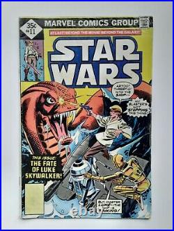 Star Wars (1977) Marvel Comics 7 Issue Lot. VOLUME One! Darth Vader, Chewbacca