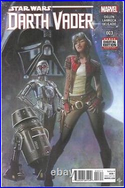 Star Wars Darth Vader Vol 1 #3 MARVEL May'15 1st App Dr Aphra, Triple 0