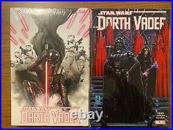 Star Wars Darth Vader deluxe Vol 1 & 2 HC Lot, Gillen, Larroca, OOP Marvel
