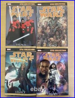 Star Wars Epic Collection Legacy Vol 1-4 TPB Lot (2016) Marvel