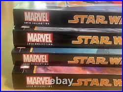 Star Wars Epic Collection Legacy Vol 1-4 TPB Lot (2016) Marvel