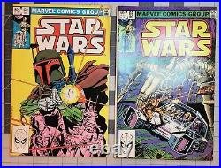 Star Wars Lot of 8 Comics. Volume 1, #64-72, 74-79 key issues 68 69 70 71