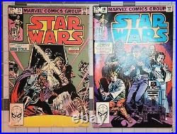 Star Wars Lot of 8 Comics. Volume 1, #64-72, 74-79 key issues 68 69 70 71