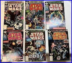 Star Wars Marvel Comics Group 1977 Vol Set #1-6 Reprint