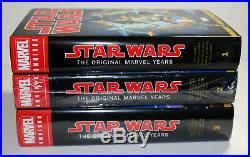 Star Wars Omnibus Vol 1 2 3 HC lot Marvel Years