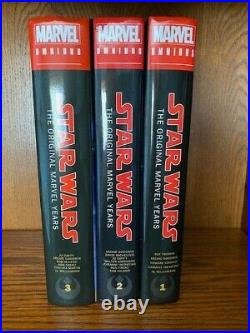 Star Wars The Original Marvel Years Omnibus HC Vol. 1, 2 and 3