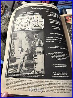 Star Wars Vol 1, # 1, Marvel Comics Special Edition. Stan Lee 1977