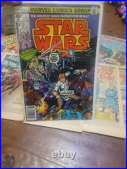 Star Wars comic. 30 cent Vol 1 No 2 August 1977 Comic Book
