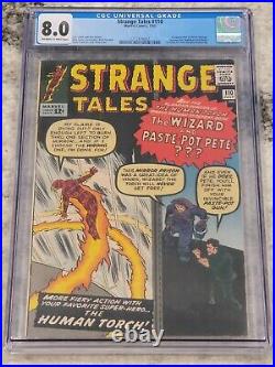 Strange Tales #110 Vol 1 CGC 8.0 Beautiful High Grade 1st App of Doctor Strange