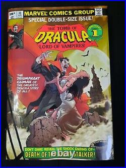 THE TOMB OF DRACULA OMNIBUS Volume 2 SIGNED by Marv Wolfman (Marvel Comics)