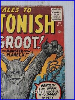 Tales to Astonish (Vol. 1) #13 POOR Marvel low grade 1st appearance Groot