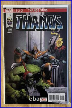 Thanos Comic Lot (13, 15, 16, 17) Marvel Comics (Vol 2) 7 issues total