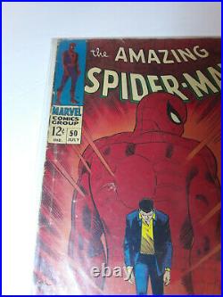 The Amazing Spider-Man #50 Vol 1 Marvel Comic Group 1st App of the Kingpin 1967