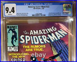 The Amazing Spider-Man Vol. 1 (1984) #252 CGC 9.4