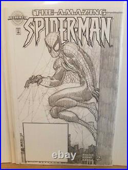 The Amazing Spider-Man Vol. 2 #1 Dynamic Forces Authentix Sketch Variant Sealed