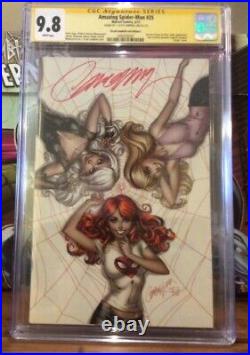The Amazing Spider-Man, Vol. 4, #25J Graded and signed by J. Scott Campbell
