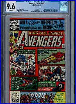 The Avengers Annual Vol 1 10 CGC 9.6 (NM+) Marvel (1981) 1st Appearance