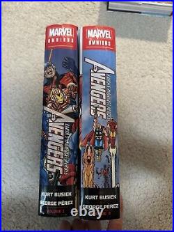 The Avengers by Busiek and Perez Omnibus Vol 1 & 2 (Marvel Comics 2015)