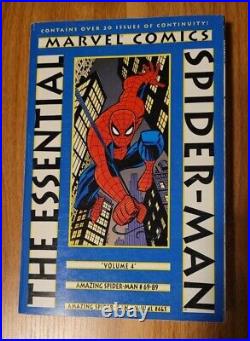 The Essential Amazing Spider-Man Vol. 1-11 Complete TPB Set Marvel See Photos
