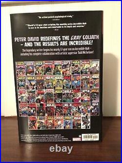 The Incredible Hulk Vol 1 By Peter David Omnibus Hardcover Marvel OOP