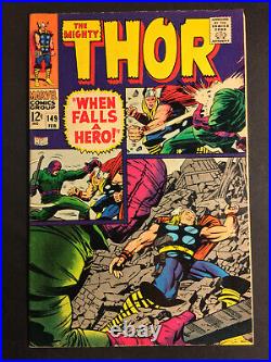The Might Thor 149 Jack Kirby Origin Medusa Vol 1 Vintage 1966 Avengers Loki