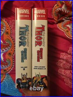 The Mighty Thor Heroes Return Omnibus Vol 1 and Vol 2 Complete Jurgens Lot of 2