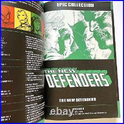 The New Defenders Marvel Comics Epic Collection Volume 8 1st Printing 2018