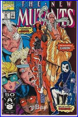 The New Mutants vol 1 # 98 High Grade 1st App DEADPOOL Marvel Comics