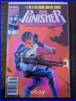 The Punisher Complete Set (Vol. 1 / 1986) Rare Set in all Newsstand Copies