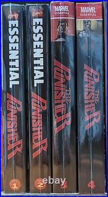 The Punisher Essential vol. 1-4 OOP, SC, Marvel, Mike Baron, Conway, 1987 Run