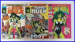 The Savage She-Hulk #1 and #2 Vol. 1 + Sensational She-Hulk #1 VF or Better Lot